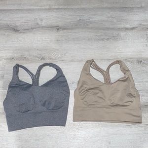 2 sport bra sets , both M